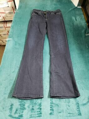 Adriano Goldschmied Jeans Size 24 Womens Blue Stretch Mid Rise Angel Bootcut USA